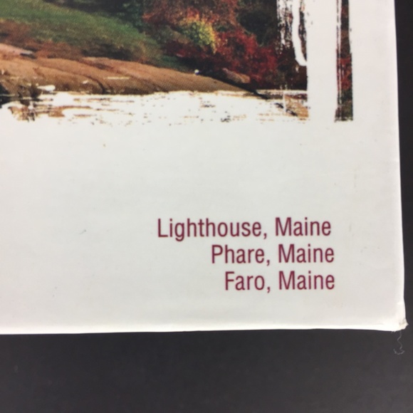NEW Jigsaw Puzzle 1000 pieces Lighthouse Maine Sealed Box - Picture 4 of 9